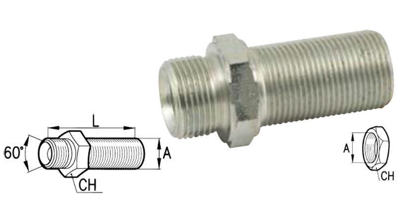 HYDRAULISK FORBINDELSE FITTING NZ