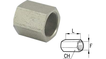 HÜDRAULINE ADAPTER NAINE-NAINE 1/4