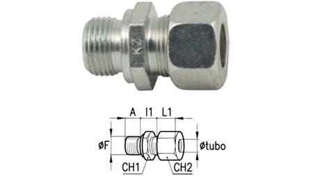HÜDRAULINE REDUKTOR WGE 8 L-1/4