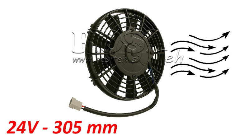 AXIAL FAN 305MM PULL 24V