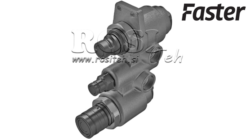 MULTIFASTER BLOCK MED SNABBKOPPLINGAR