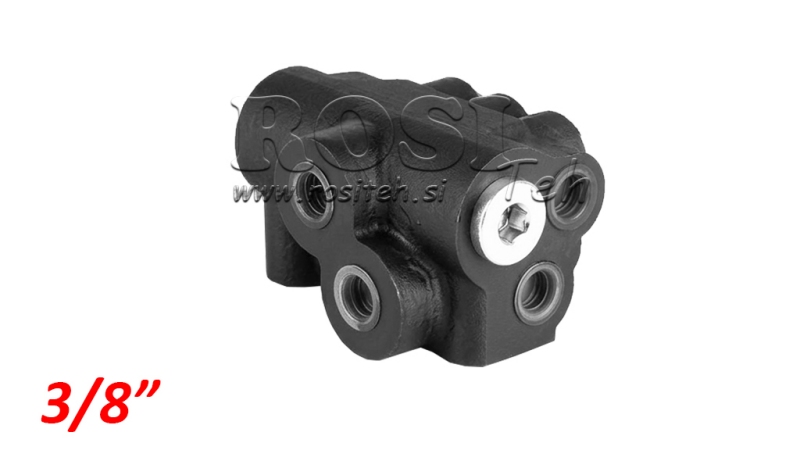 VÁLVULA HIDRÁULICA PARA MARCADOR BIDIRECCIONAL 3/8