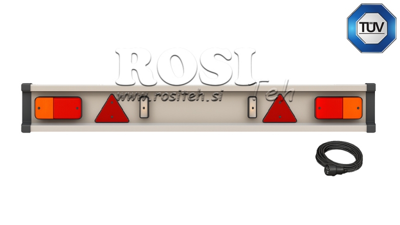 HAAGIS TÕUKERATTA TÜV MUDAL VALGUSTEGA 2150MM