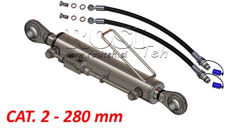 HYDRAULINEN TYÖNTÖVARSI STANDARD - CAT. 2 - 63/35-280 (45-95 HP) (25,4/25,4 mm)
