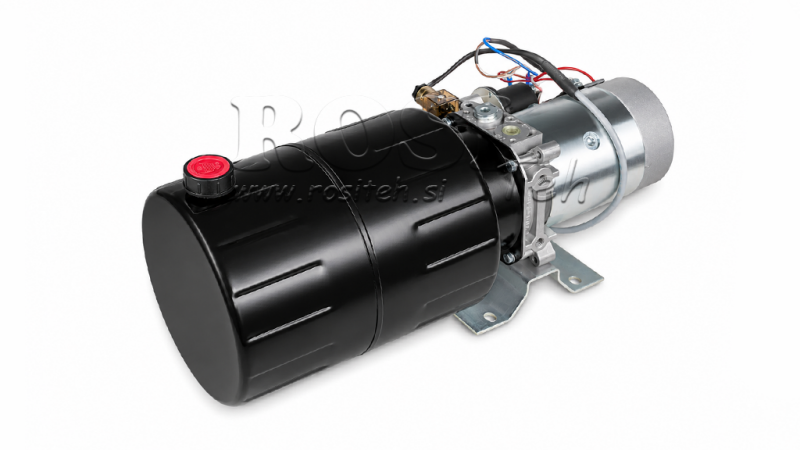 MINI ΥΔΡΑΥΛΙΚΗ ΜΟΝΑΔΑ ΙΣΧΥΟΣ 24V DC - 2.2kW = 2.1cc - 8 lit - μονοφασική συναρμολόγηση (μέταλλο)