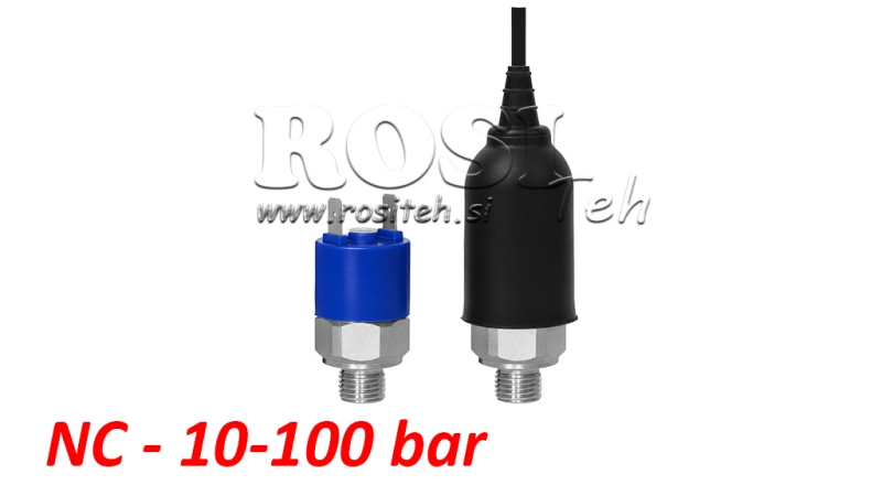 HYDRAULIKTRYK SWITCH K4 - NC 10-100 BAR (MAX.300BAR)