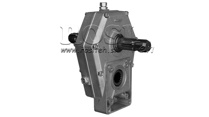 GEARBOX GR.3 -1:3 MALE INLET - MALE OUTLET
