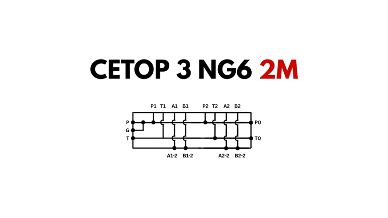 BAAS CETOP3 NG6 2M