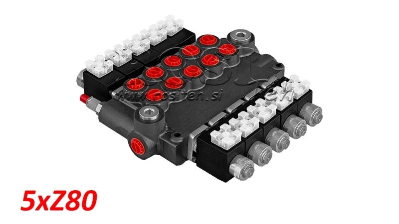 ELEKTROHYDRAULISK MONOBLOKKVENTIL 5xZ80