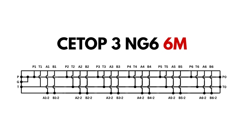 BAAS CETOP3 NG6 6M