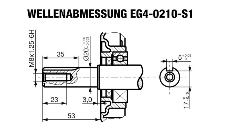 moteur à essence EG4-200cc-5.10kW-3,600 RPM-H-KW20x53-démarrage manuel