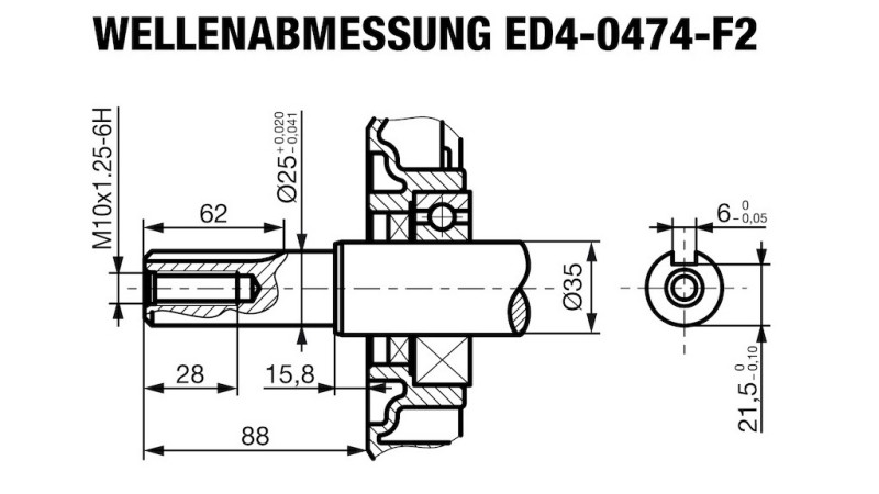 diiselmotor 474cc-8.0kW-3,600 RPM-E-KW25x88-elektriline käivitus