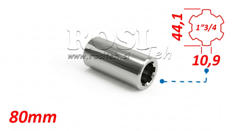 KARDANSKI NASTAVAK - PUŠA 1''3/4 L=80