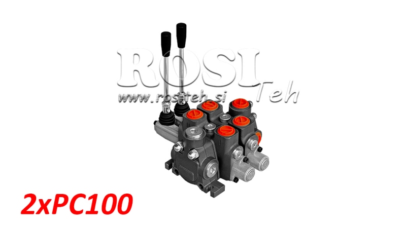 HIDRAULINIS VOŽTUVAS 2XPC100