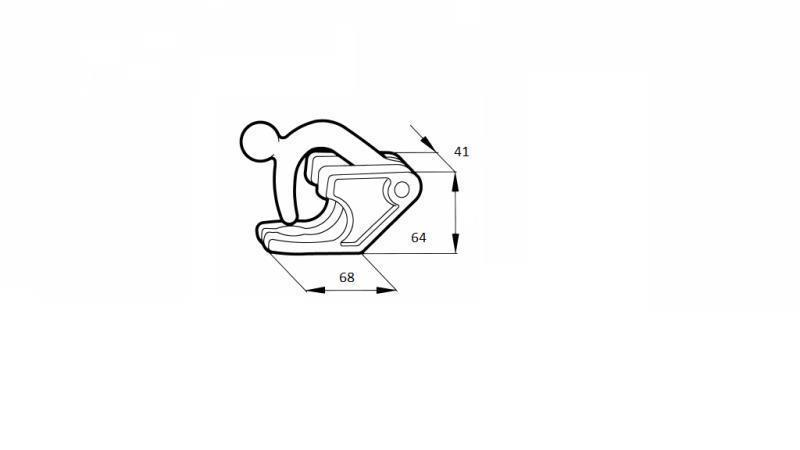 KÜLGLUKUSTUS TÜÜP CIERE NAINE - mõõtmed