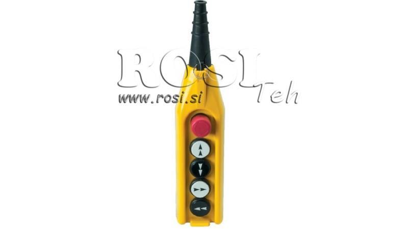 KAUGMÜÜGI LÜLITI KOMPLEKT 4 NUPPUD KORPUSSES ILMA KAABLITA