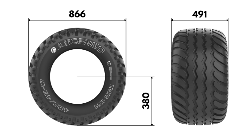 19.0/45-17 PNEVMATIKA AW708 14pl