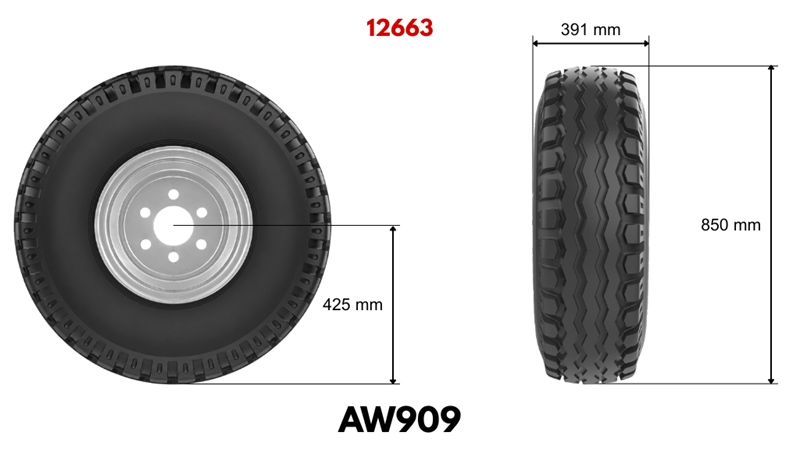 15.0/55-17 GUMI AW909 14pl ABRONCSAL 13,00X17