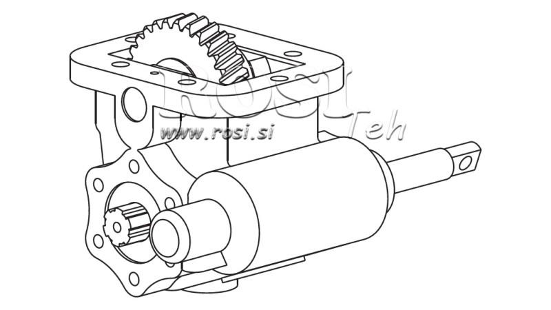 HÜDRAULIKUPUMPA JUHTIMINE - ZF- MB 800 KÜLJES