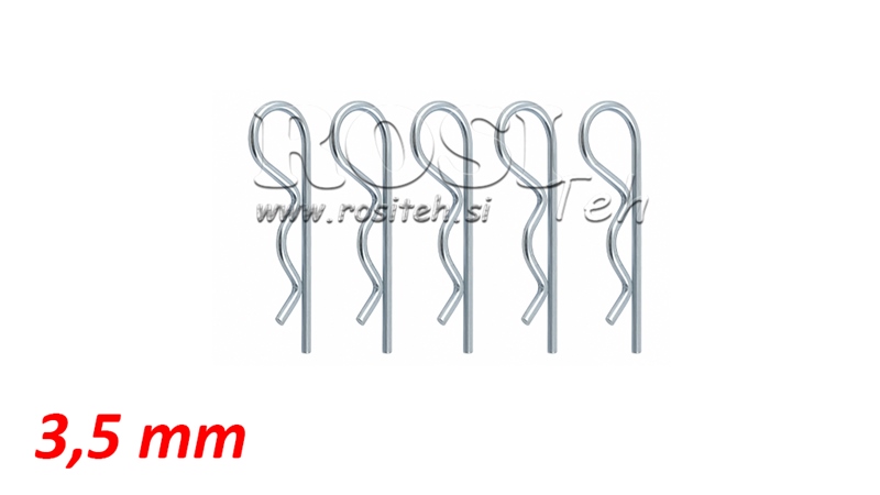 VEDRUSPLINT KOMPLEKT Φ 3.5 MM (5TK)