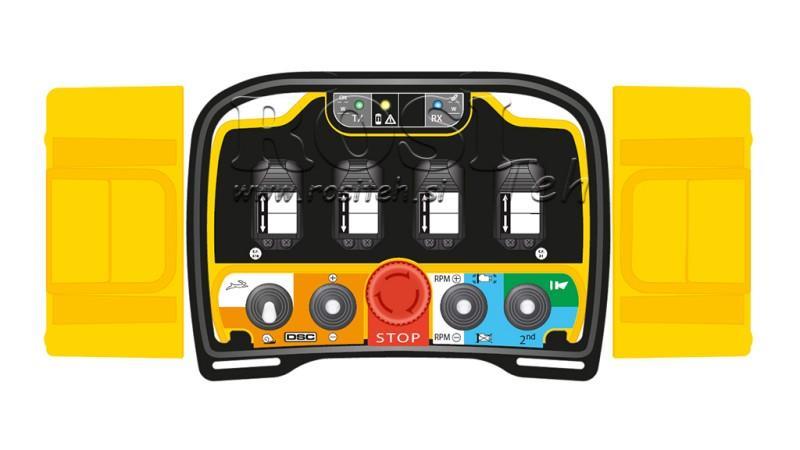 RAADIO KAUGTÖÖTUS - PROPORTIONAALNE - ZEUS2 M4 10013 Standard