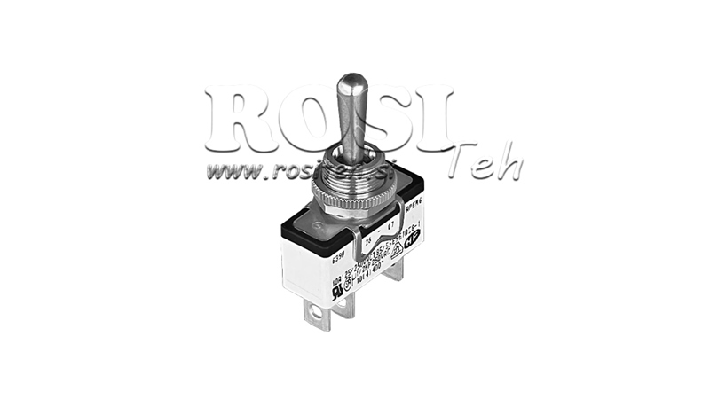 ELEKTRILINE LÜLITI ON-OFF-ON 10A