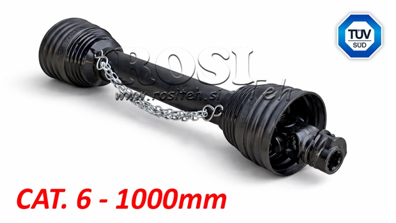 CE СЕРТИФИЦИРАН КАРДАНЕН ВАЛ PROFI LINE КАТ.6 ДЪЛЖИНА 1000mm