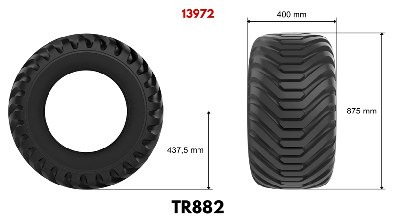 400/60-15,5 GUMI TR 882 16pl ABRONCSAL 13,00X15,5