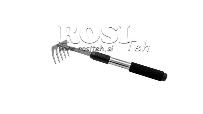 GRABLJICE Z ALU ROČAJEM, 5 zob