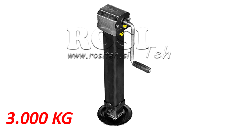 PIE DE SOPORTE ROSCADO 300MM - 3.000KG