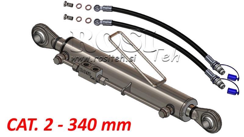 HÜDRAULILINE KESKTÕMMITS STANDARD - CAT. 2 - 63/35-340 (45-95 HP) (25,4/25,4 mm)