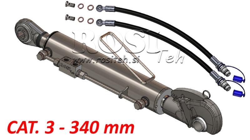 HÜDRAULILINE KESKTÕMMITS AUTOMATIC - CAT. 3 - 80/40-340 (90-210 HP) (25,4 mm)