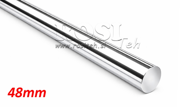 VERCHROOMDE STANG VOOR HYDRAULISCHE CILINDER C45 - 48mm (1000mm)