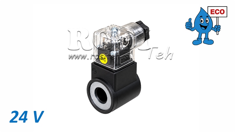 24V SOLENOIDPOOL R80-EO ECO HÜDRAULILISELE SOLENOIDVENTIILILE