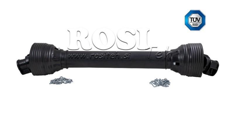 CE HOMOLOOGITUD KARDAN SHAFT profi line KAT.2 pikkus 1000m