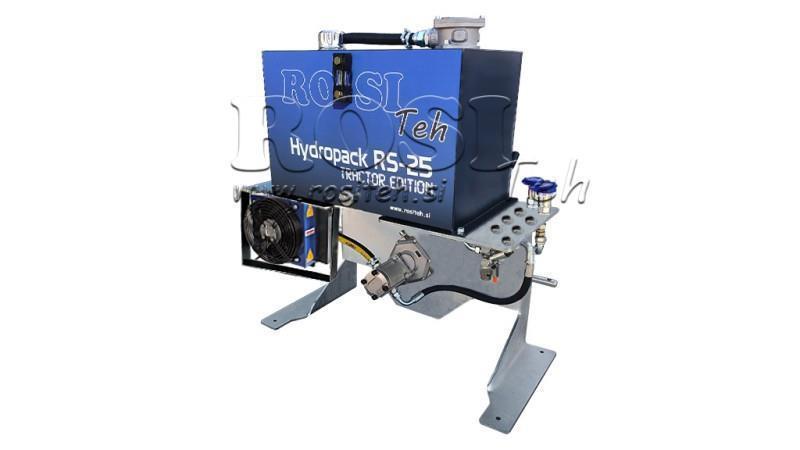 TRAKTOR HYDRAULIKAGGREGAT KAPAZITÄT 70lit DURCHFLUSS 53lit/min 1XP80 - MIT ÖLKÜHLER