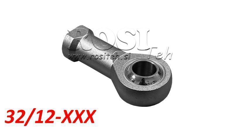 DI MONTERING FÖR PNEUMATISK CYLINDER PCAS 32/12 (M10x1.25)