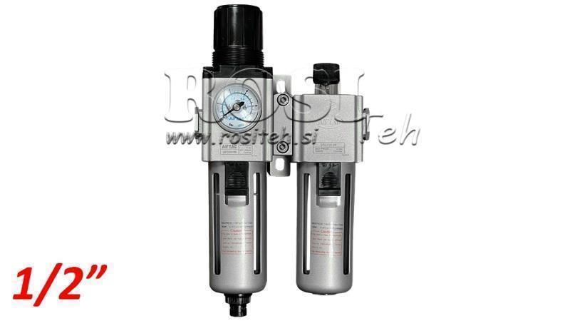 PNEVMATSKA PRIPRAVNA ENOTA 300 G1/2 40µ 0-10b