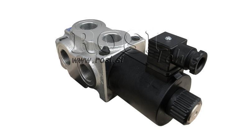 6-SUUNALINE KLAPP 3/4 (6/2) 12V - 140lit