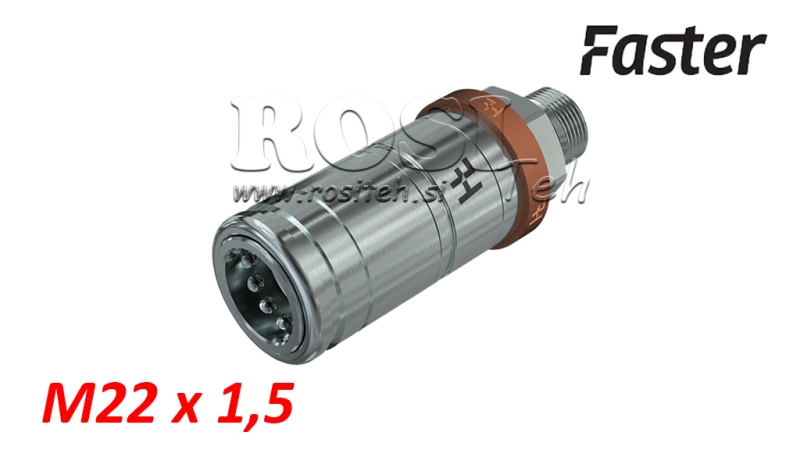 HURTIGKOBLING TRAKTOR HUN 3CFPV PUSH - PULL M22X1.5