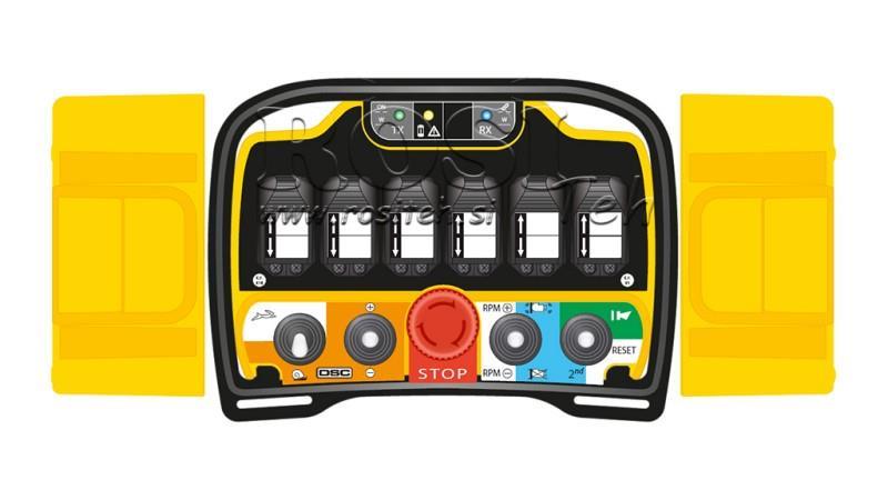 RAADIO KAUGTÖÖTUS - PROPORTIONAALNE - ZEUS2 M6 10019 Standard