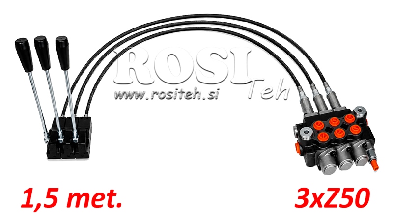 KIT 3xZ50 + JOYSTICK 1 ASEND L1500