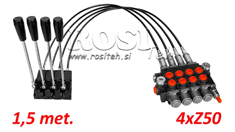 KIT 4xZ50 + JOYSTICK 1 ASEND L1500