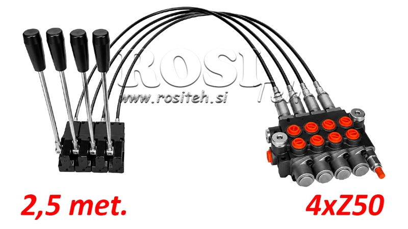 KIT 4xZ50 + JOYSTICK 1 ASEND L2500