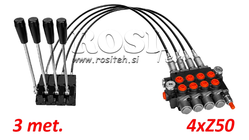 KIT 4xZ50 + JOYSTICK 1 ASEND L3000