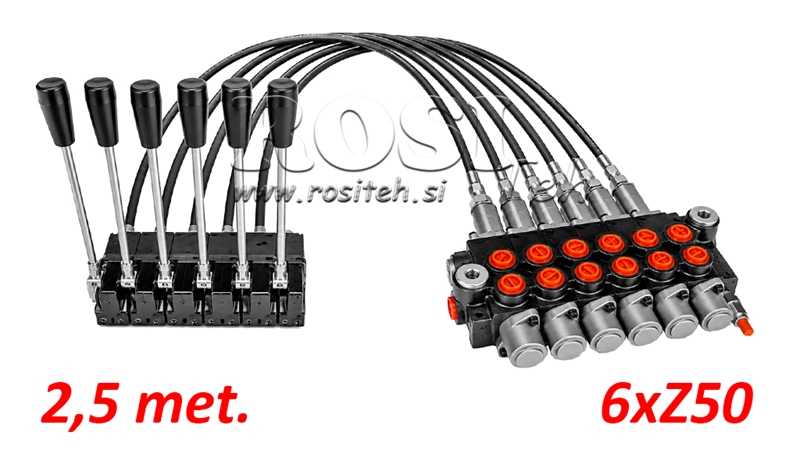 KIT 6xZ80 + JOYSTICK 1 ASEND L2500