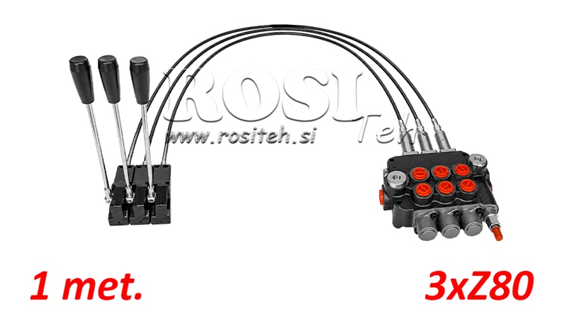 KIT 3xZ80 + JOYSTICK 1 ASEND L1000