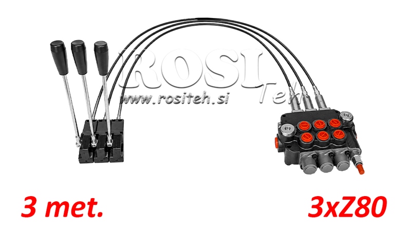 KIT 3xZ80 + JOYSTICK 1 ASEND L3000