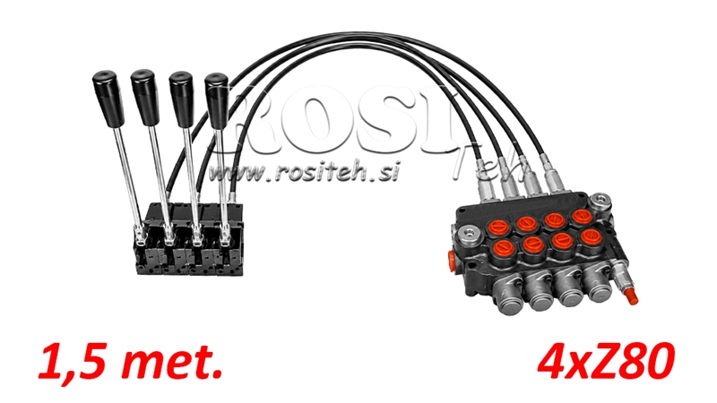 KIT 4xZ80 + JOYSTICK 1 ASEND L1500