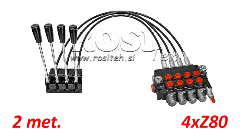 KIT 4xZ80 + JOYSTICK 1 ASEND L2000